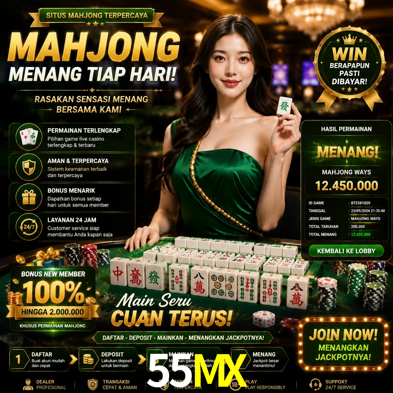 Cashback VIP 55MX - reembolso semanal